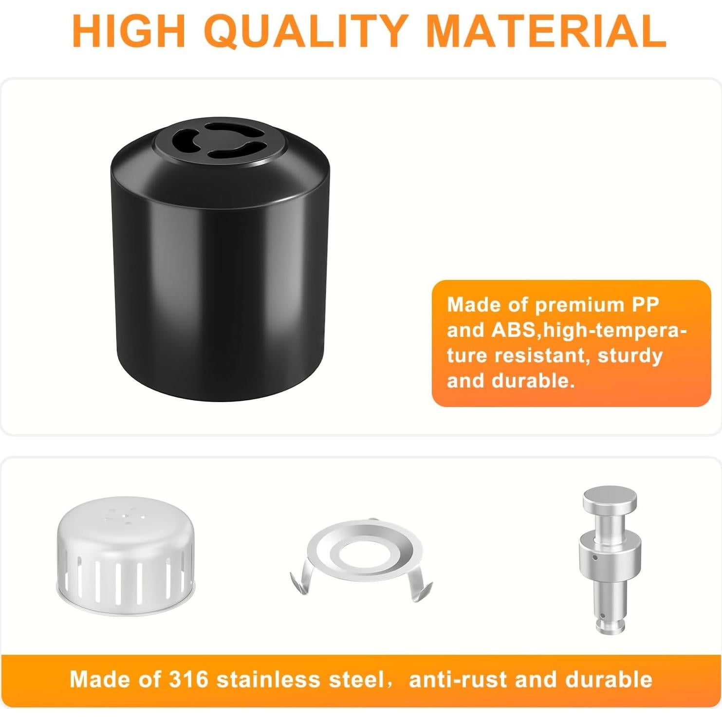 Válvula de liberación de vapor ZOZODIA para Instant Pot 3-8 Qt