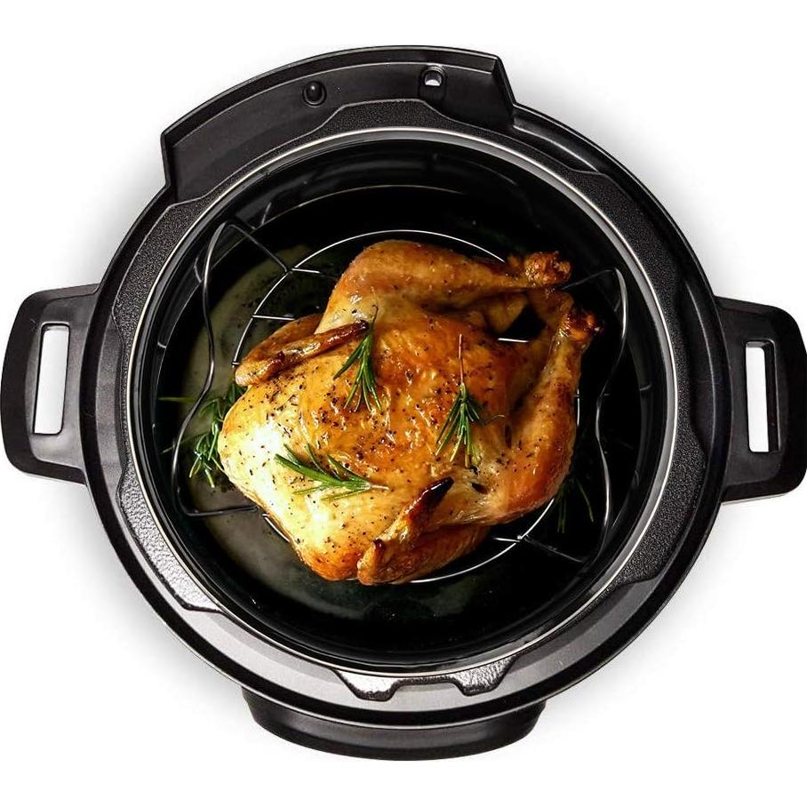 Rejilla de Vapor Createy 19.56 cm con Mangos para Olla a Presión