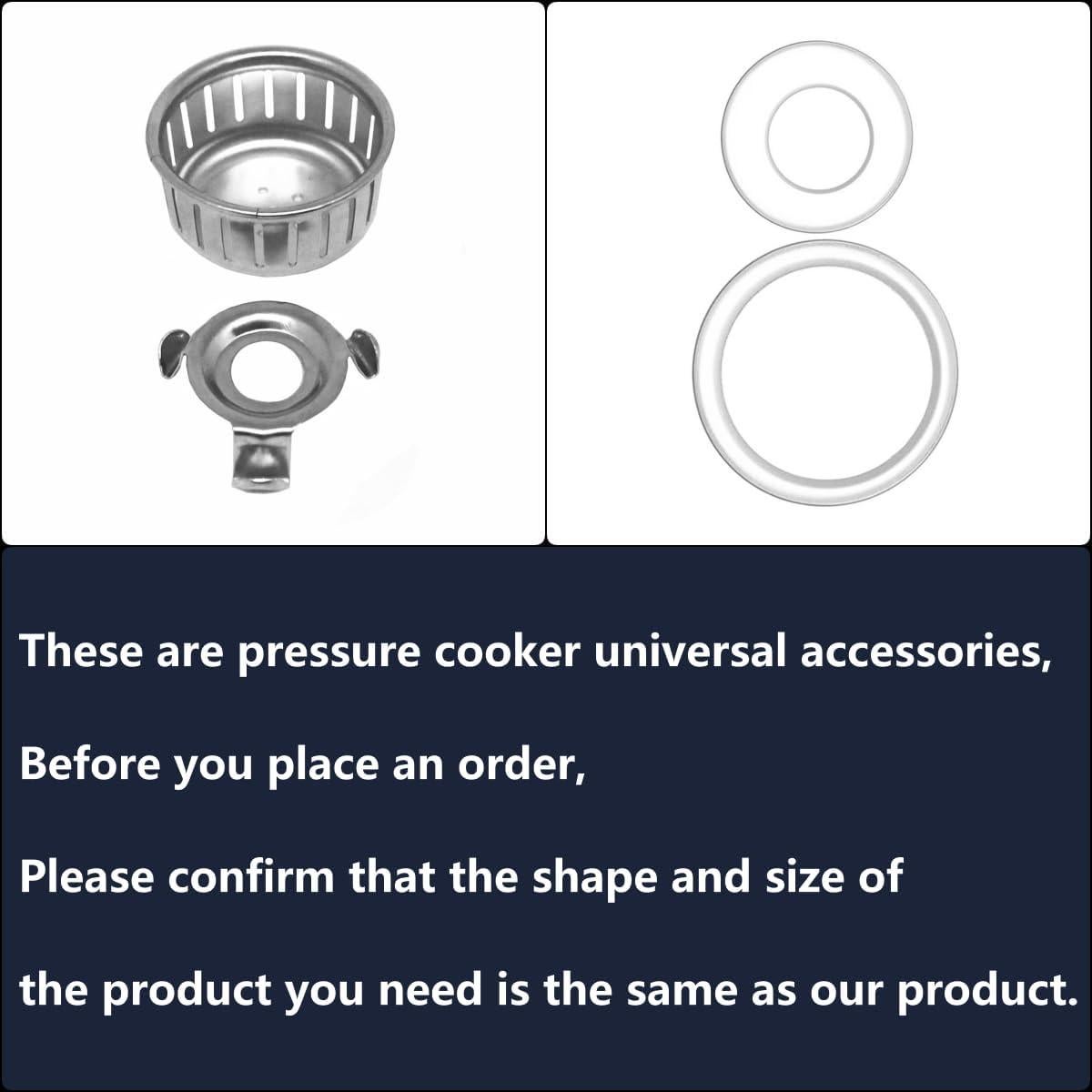 Juego de Repuestos Genérico para Olla a Presión Ultra60 11 Piezas