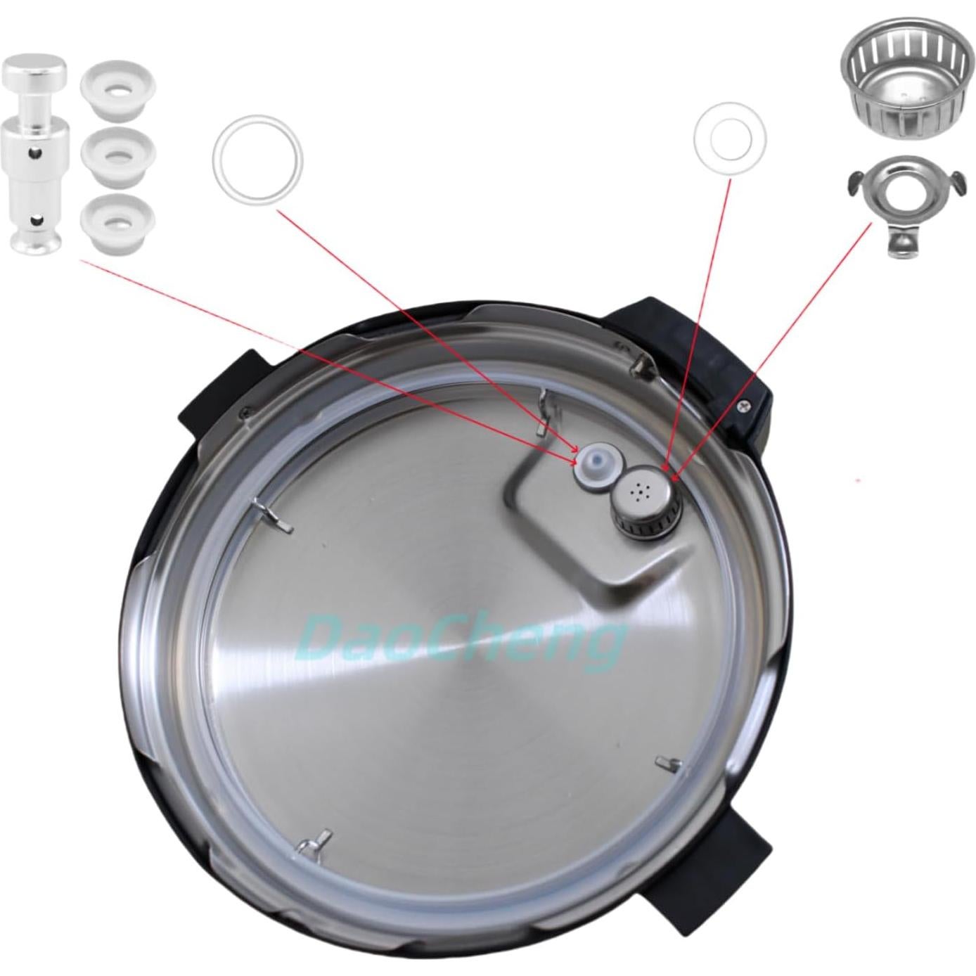 Juego de Repuestos Genérico para Olla a Presión Ultra60 11 Piezas