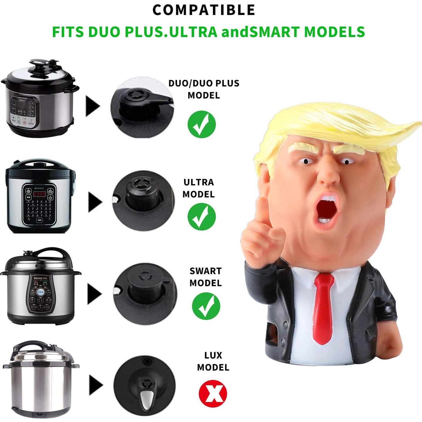 Desviador de vapor Yolococa para Instant Pot 360° de silicona