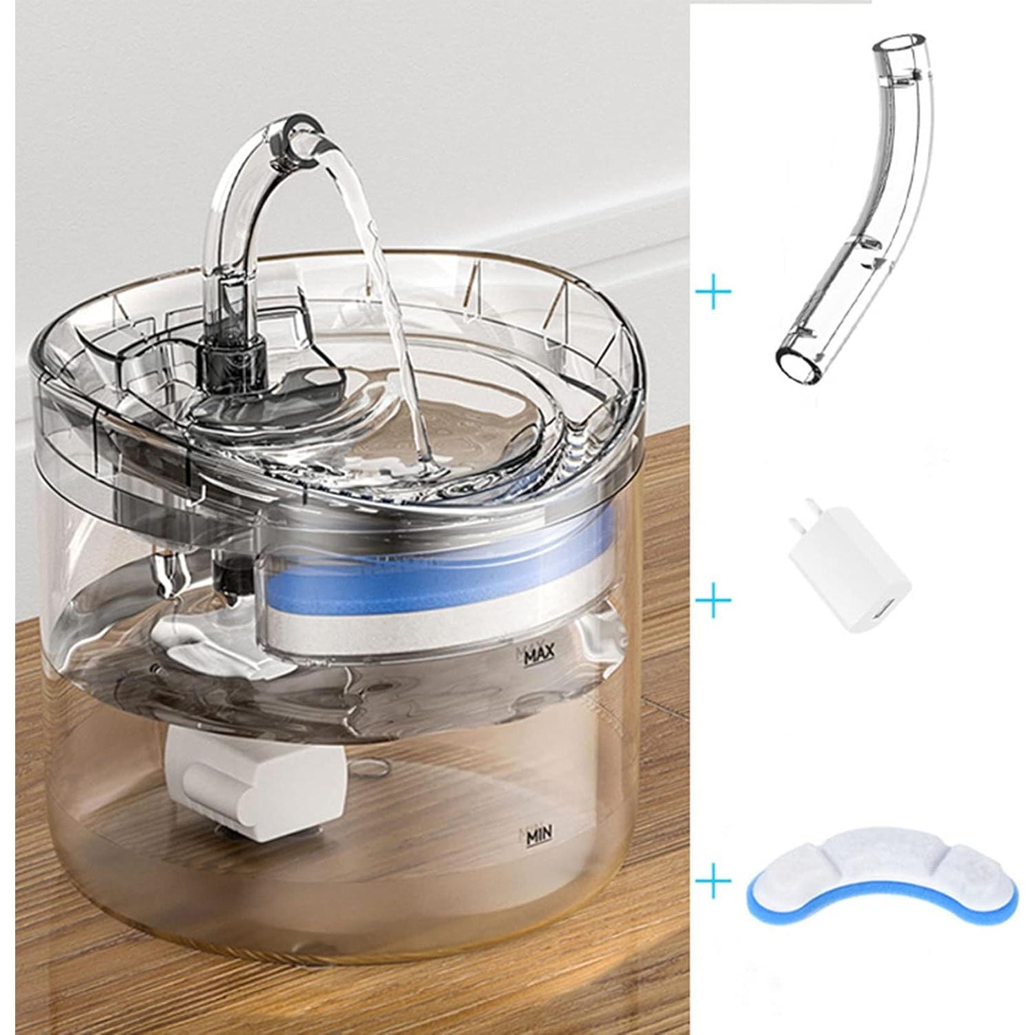 Filtro de Reemplazo para Fuente de Agua para Gatos Pssopp - 8 Piezas