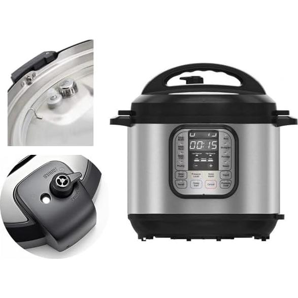 Kit de Reemplazo Válvula Vapor y Flotante ELAIRUA para Instant Pot 3/5/6 Qt