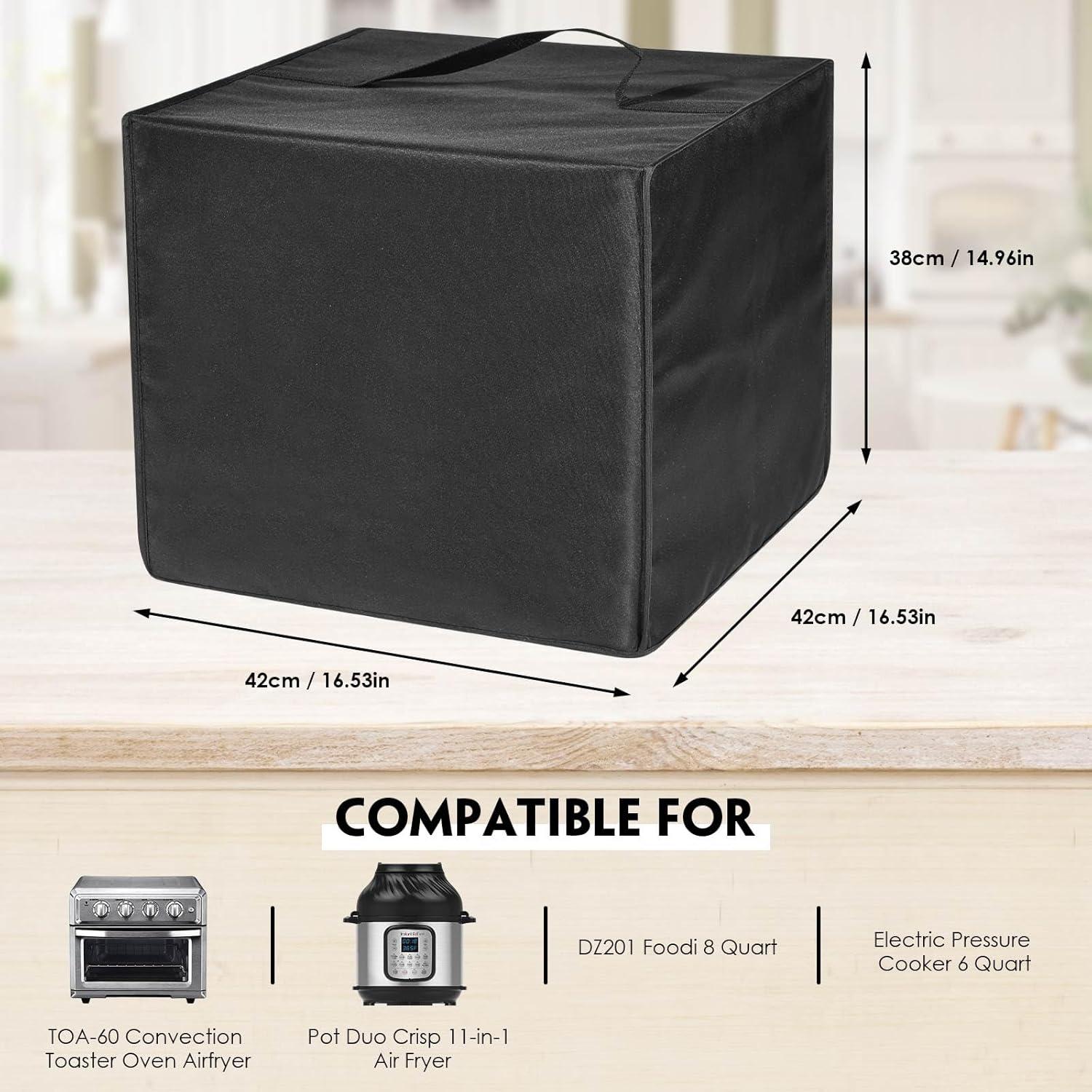 Cubierta Impermeable de Nylon para Freidora de Aire 42x38 cm