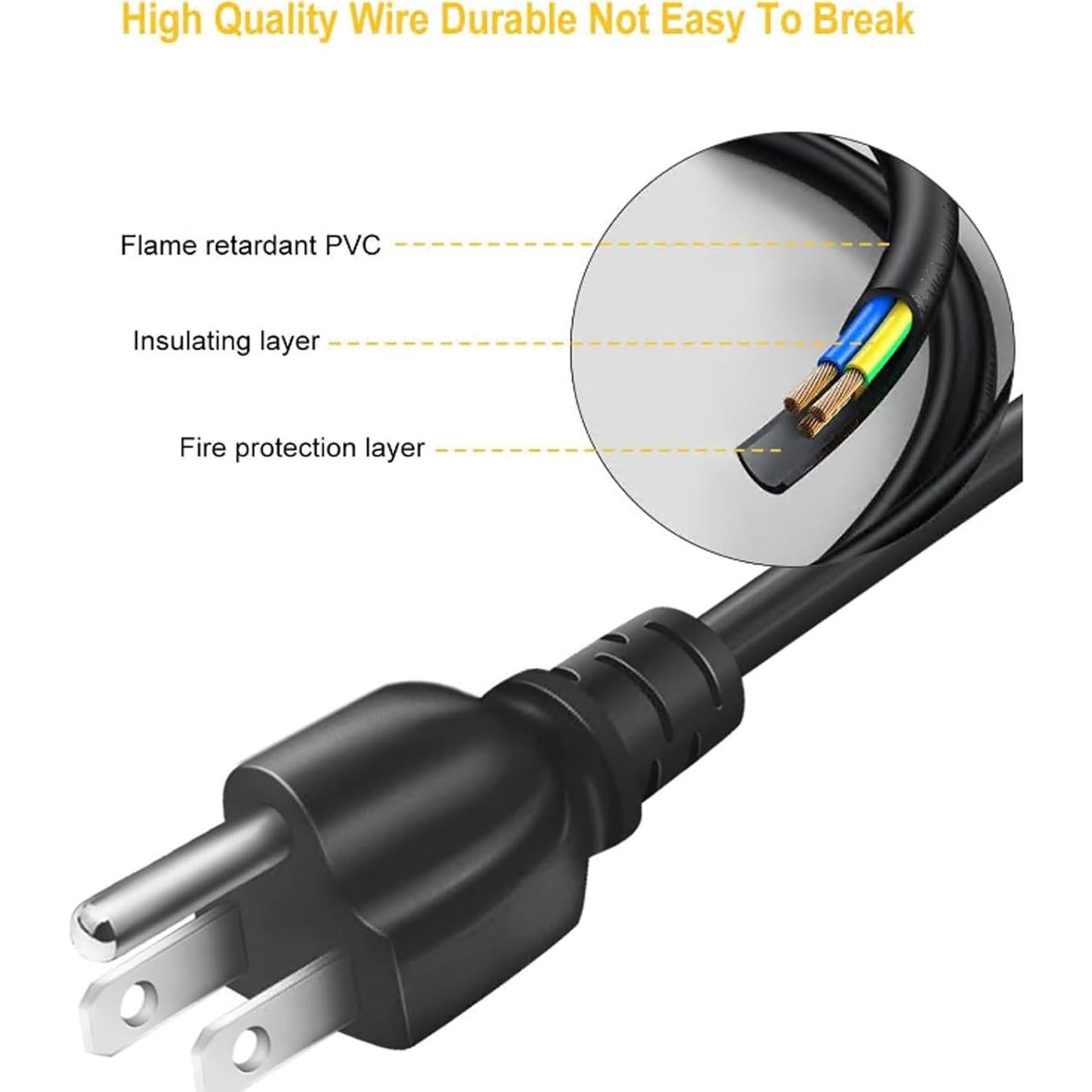 Cable de Alimentación LitStar 3 Pies para Olla a Presión