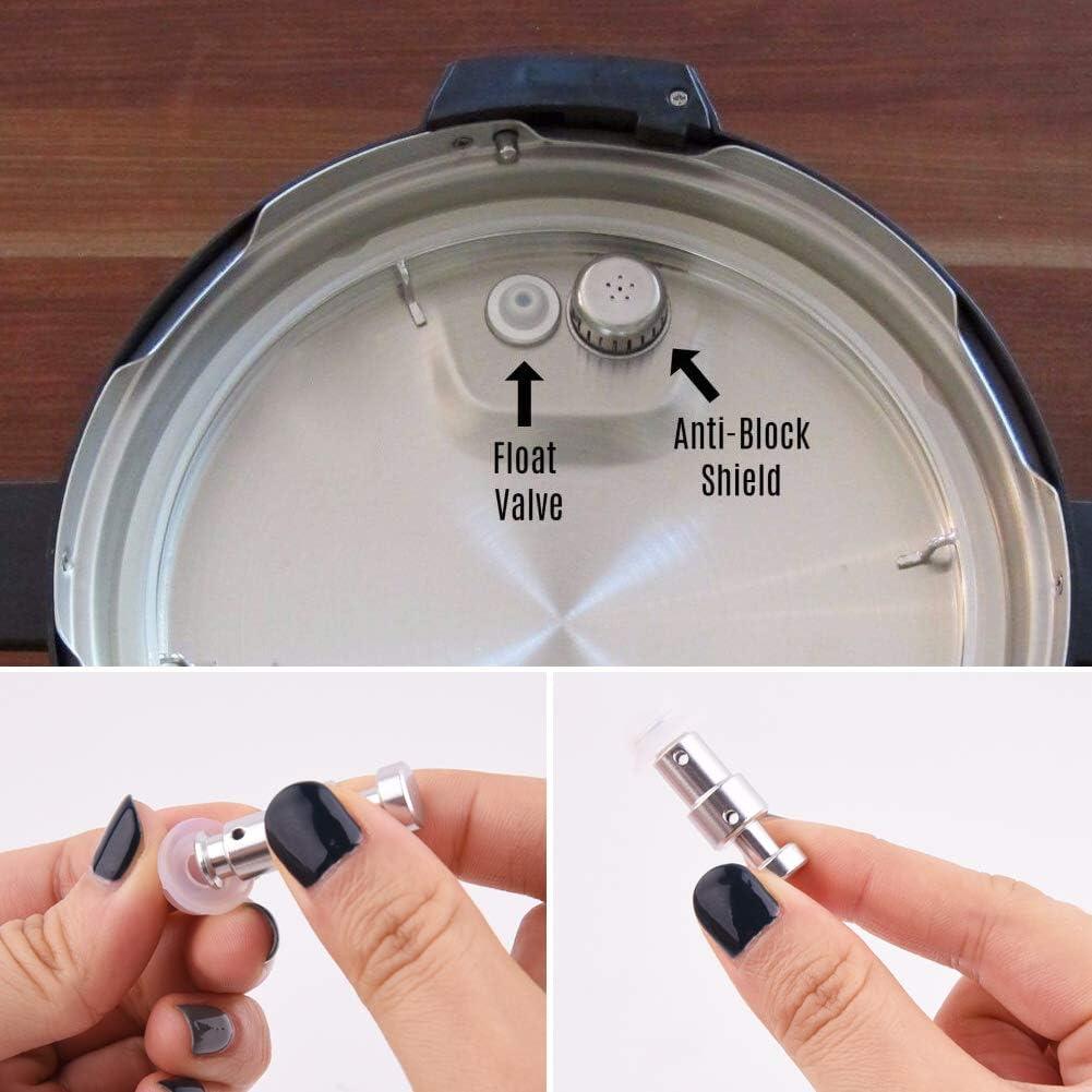 Repuestos WXJ13 para Instant Pot Duo 5 y 6 Qt - Anillo y Válvulas