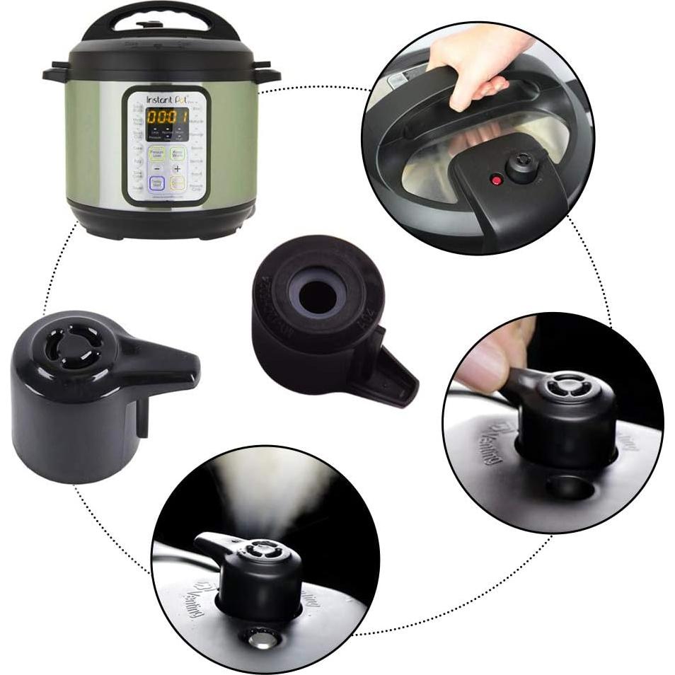 Repuestos WXJ13 para Instant Pot Duo 5 y 6 Qt - Anillo y Válvulas