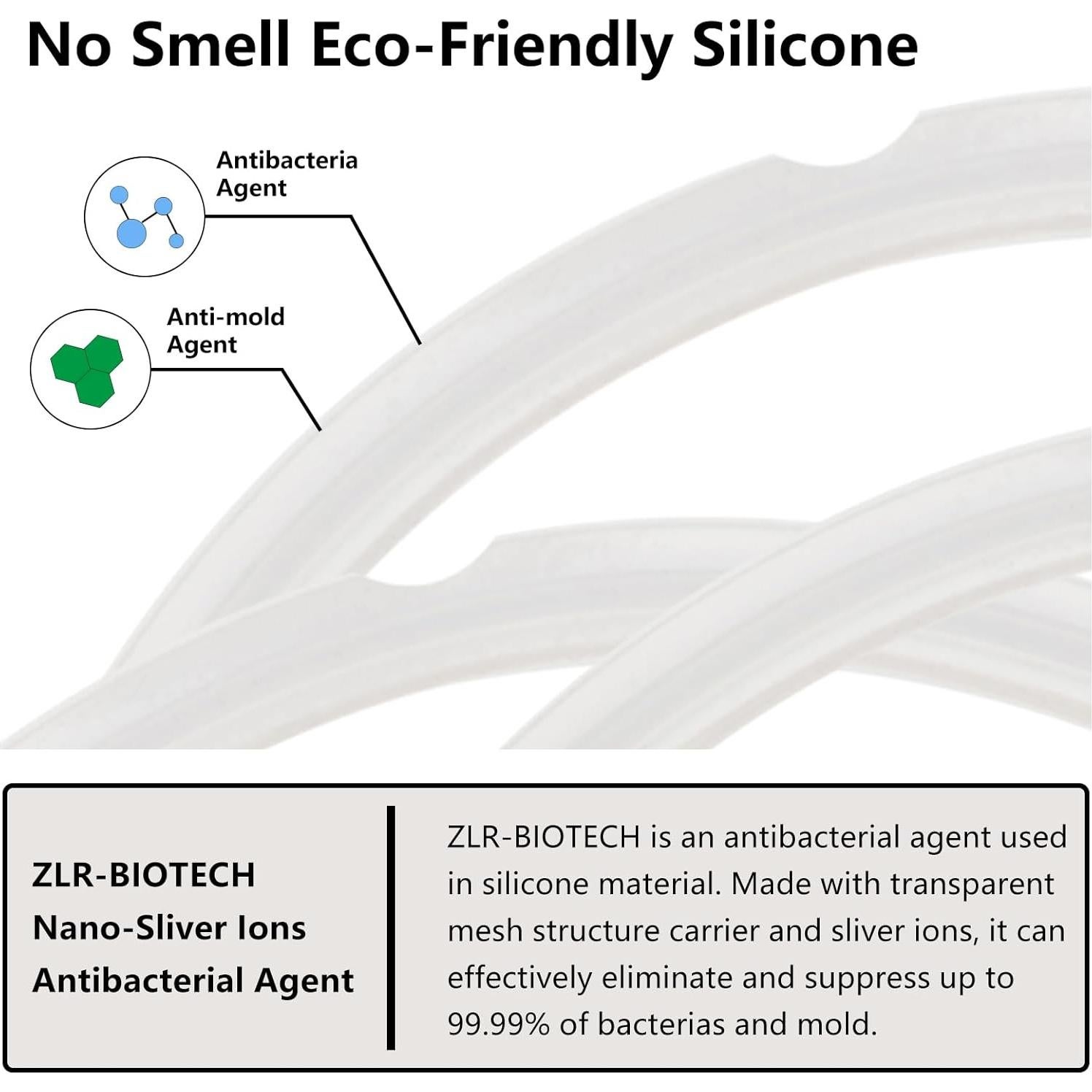 Anillo de Sellado de Silicona ZLR para Ollas de Presión 6 Qt