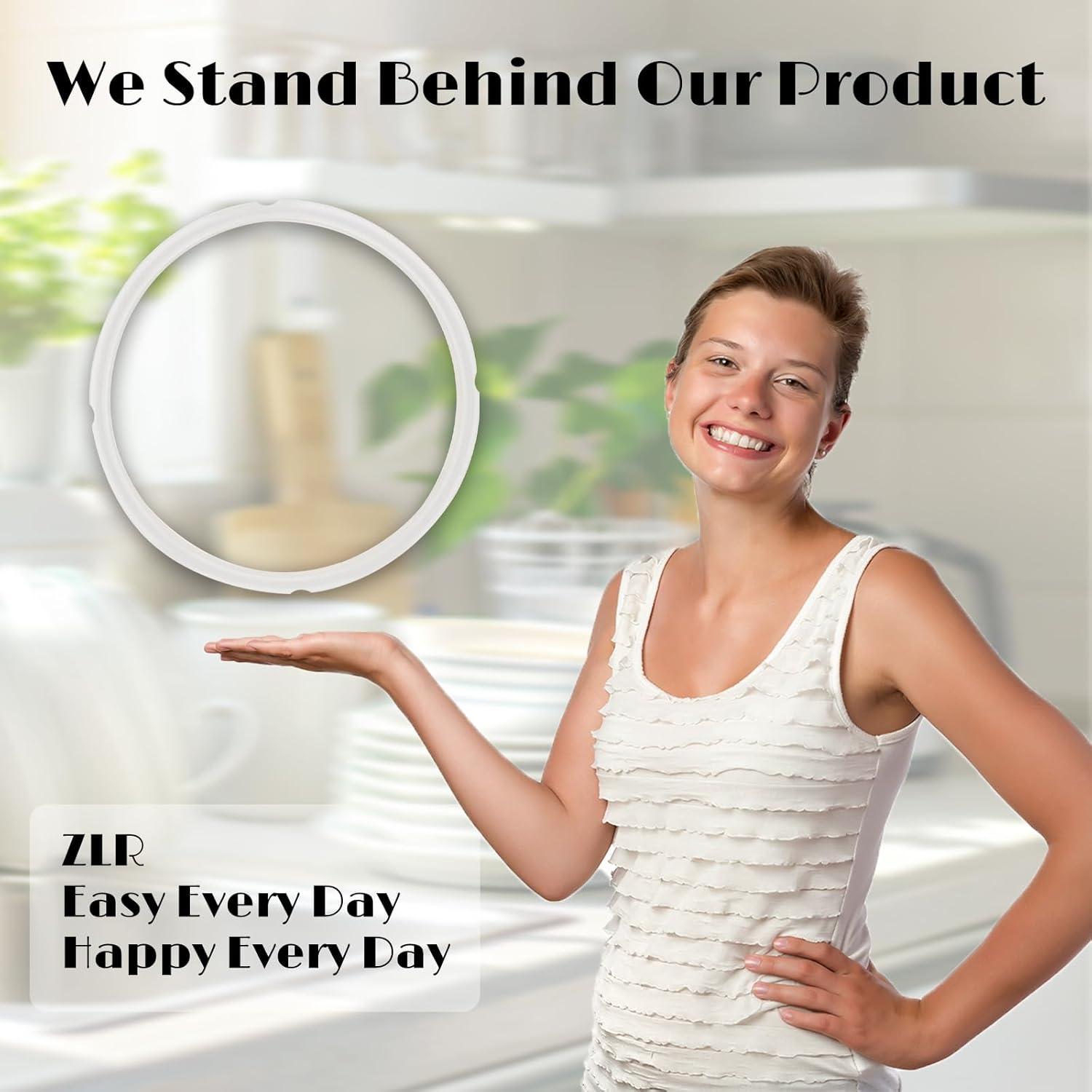 Anillo de Sellado de Silicona ZLR para Ollas de Presión 6 Qt