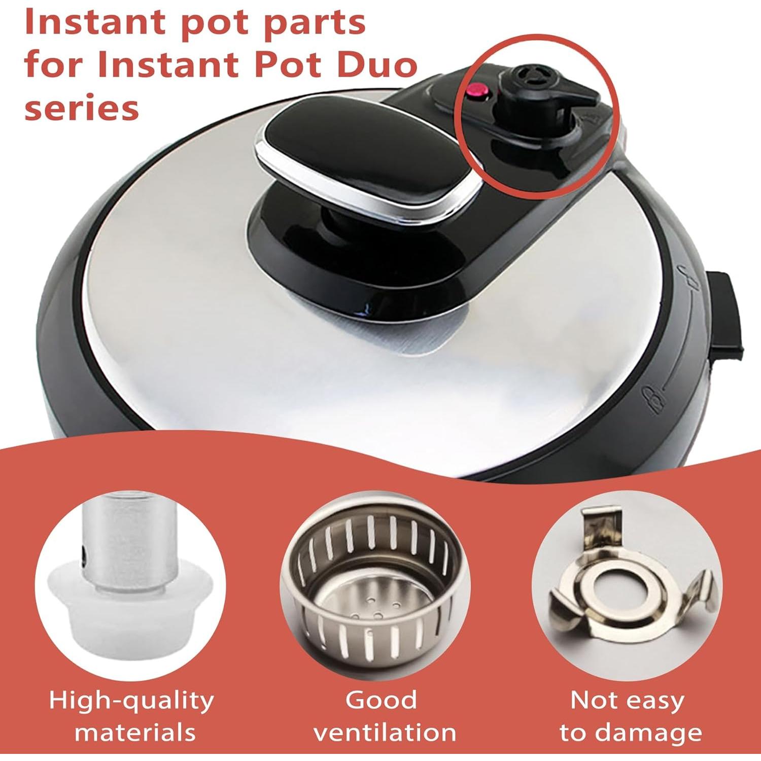 Válvula de liberación de vapor Tnkcter para Instant Pot 6 qt