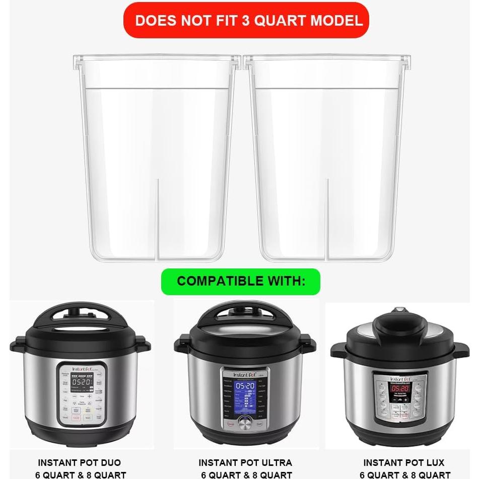 Reemplazo recolector de condensación Instant Pot 5-8 qt 2 Pcs