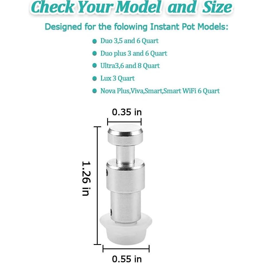 Paquete de 2 Válvulas Flotantes y 8 Tapas Silicona ZYLONE