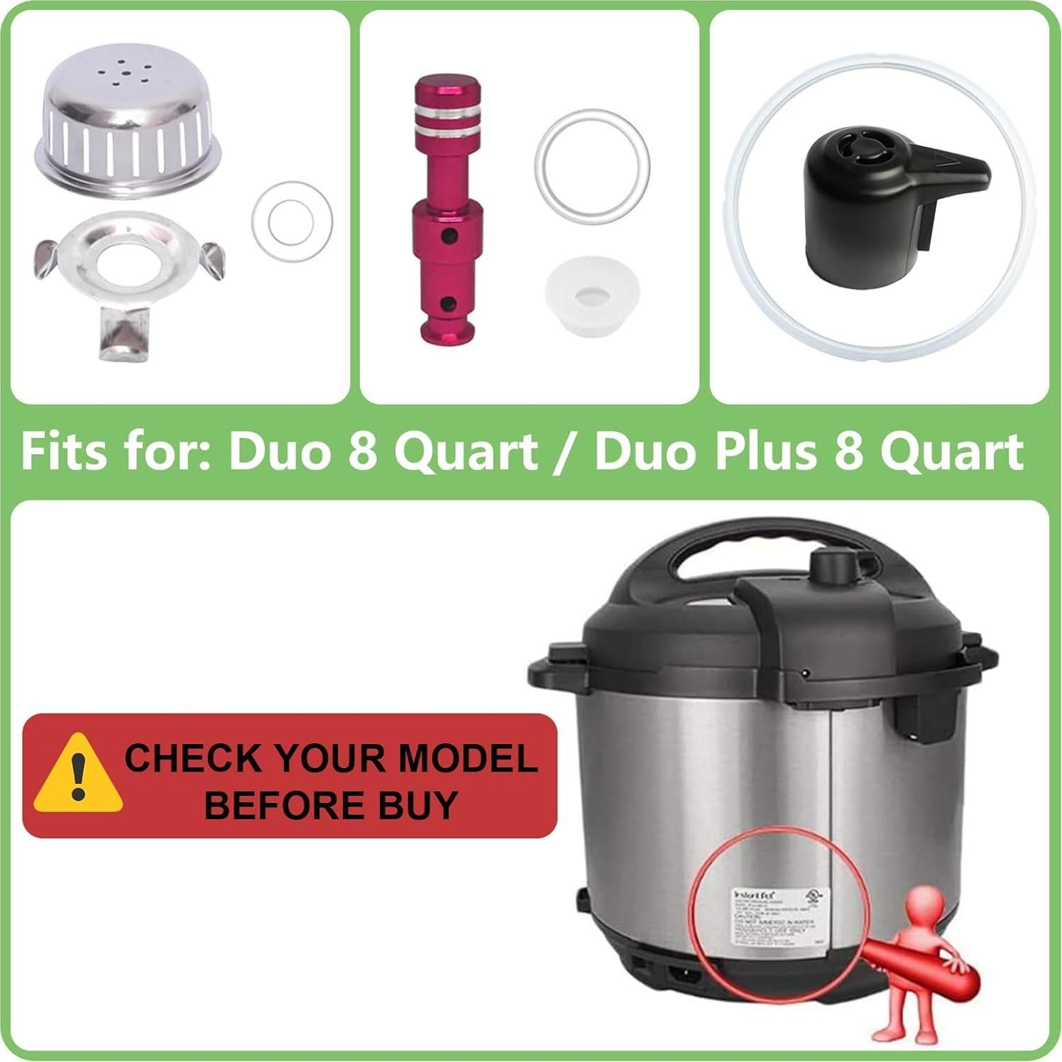 11 Piezas Accesorios Instant Pot Duo 8 Qt - Repuestos
