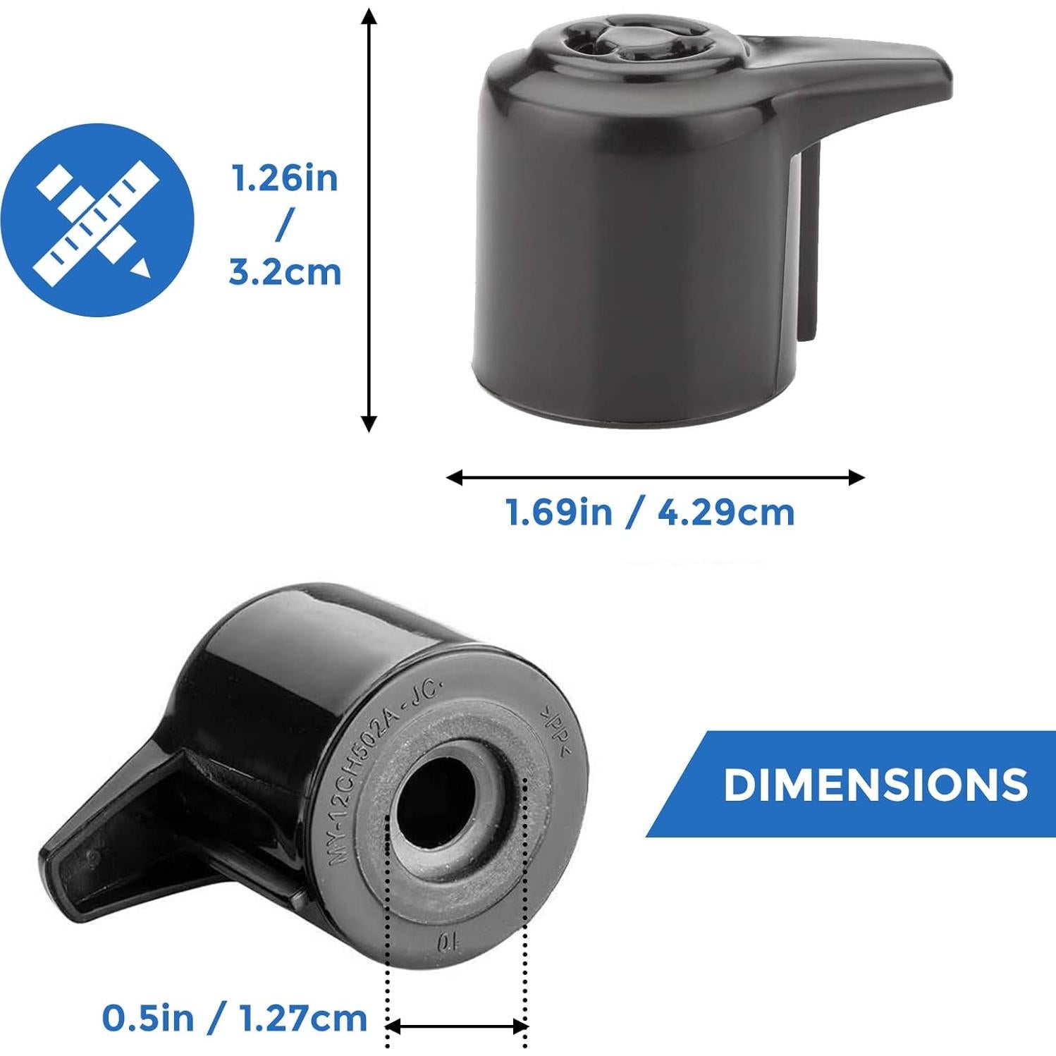 Válvula de liberación de vapor ZuKaYeHome para Instant Pot 3-8 Qt