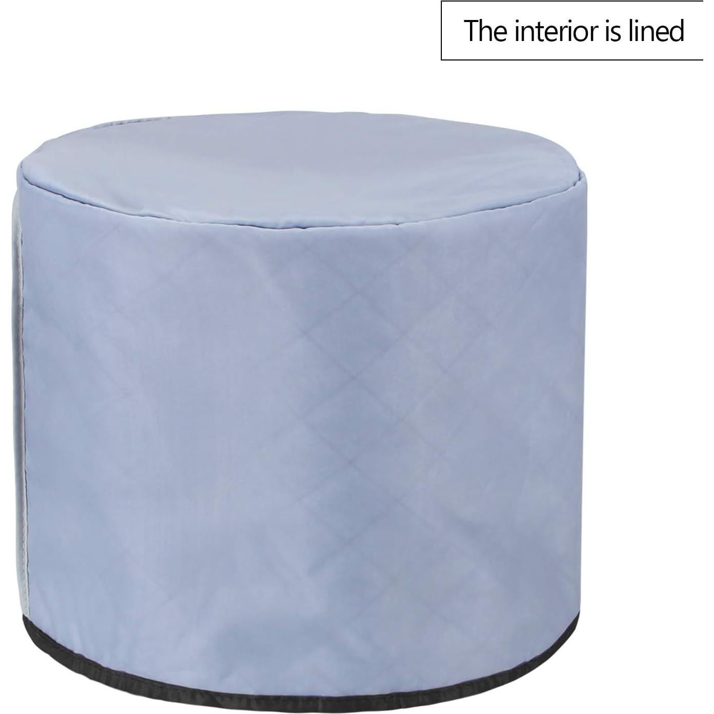 Cubierta de Polvo LUXJA para Instant Pot 8 Cuartos Negra Acolchada