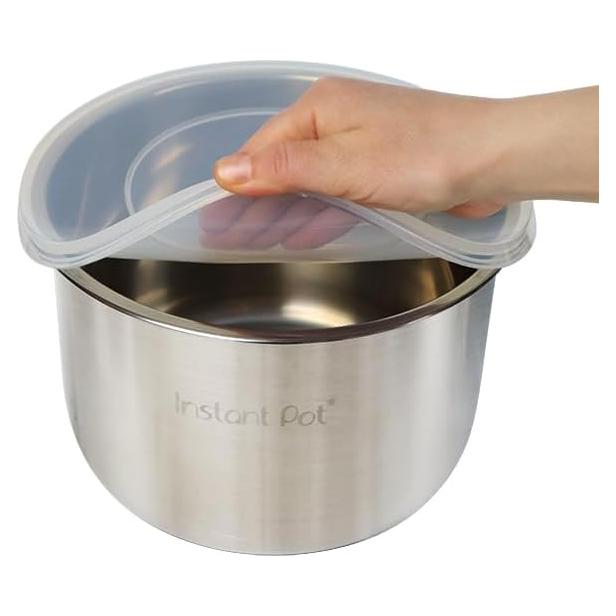 Tapa de Silicona EcoPeaceful para Instant Pot 8 Qt - Grado Alimentario
