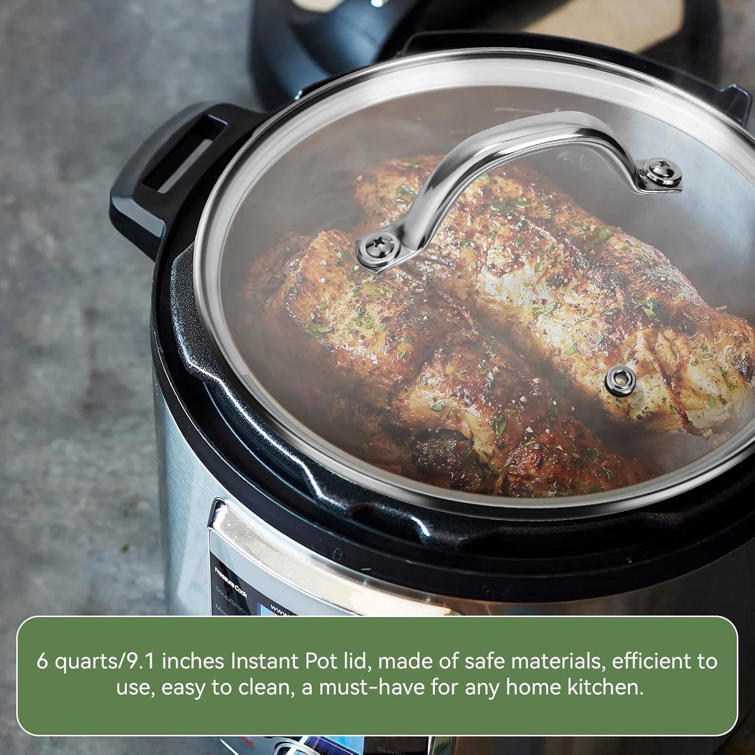 Tapa de vidrio templado 23 cm IFERLA para Instant Pot 6QT