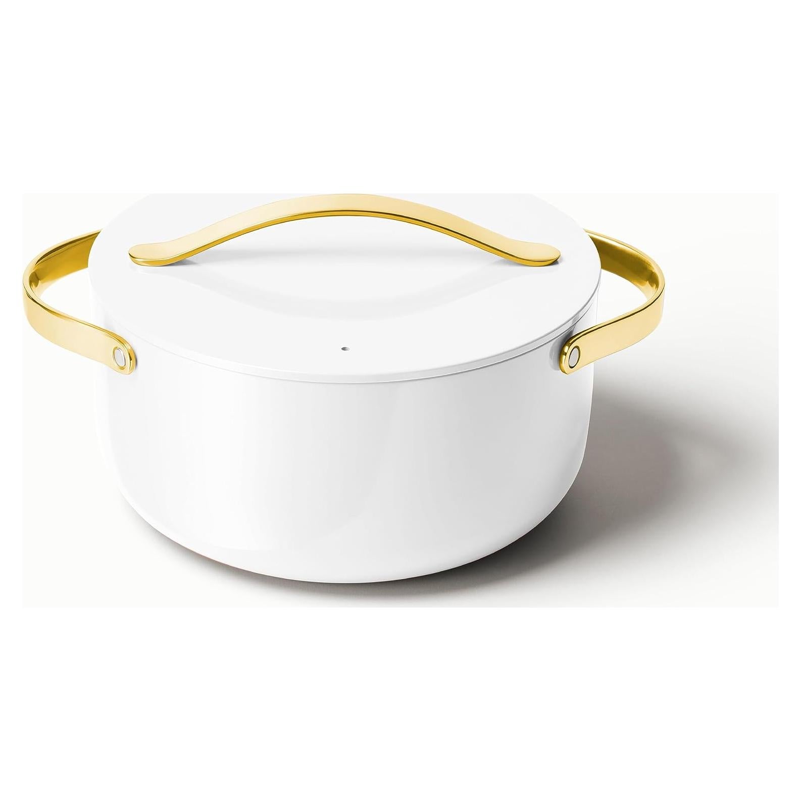 Olla Holandesa Cerámica Antiadherente Caraway 6.5L Blanca