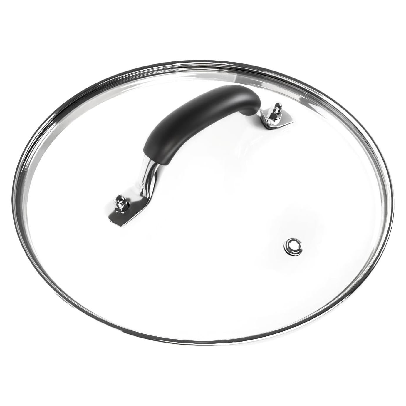 Tapa de vidrio templado WishDirect 23 cm para olla de presión