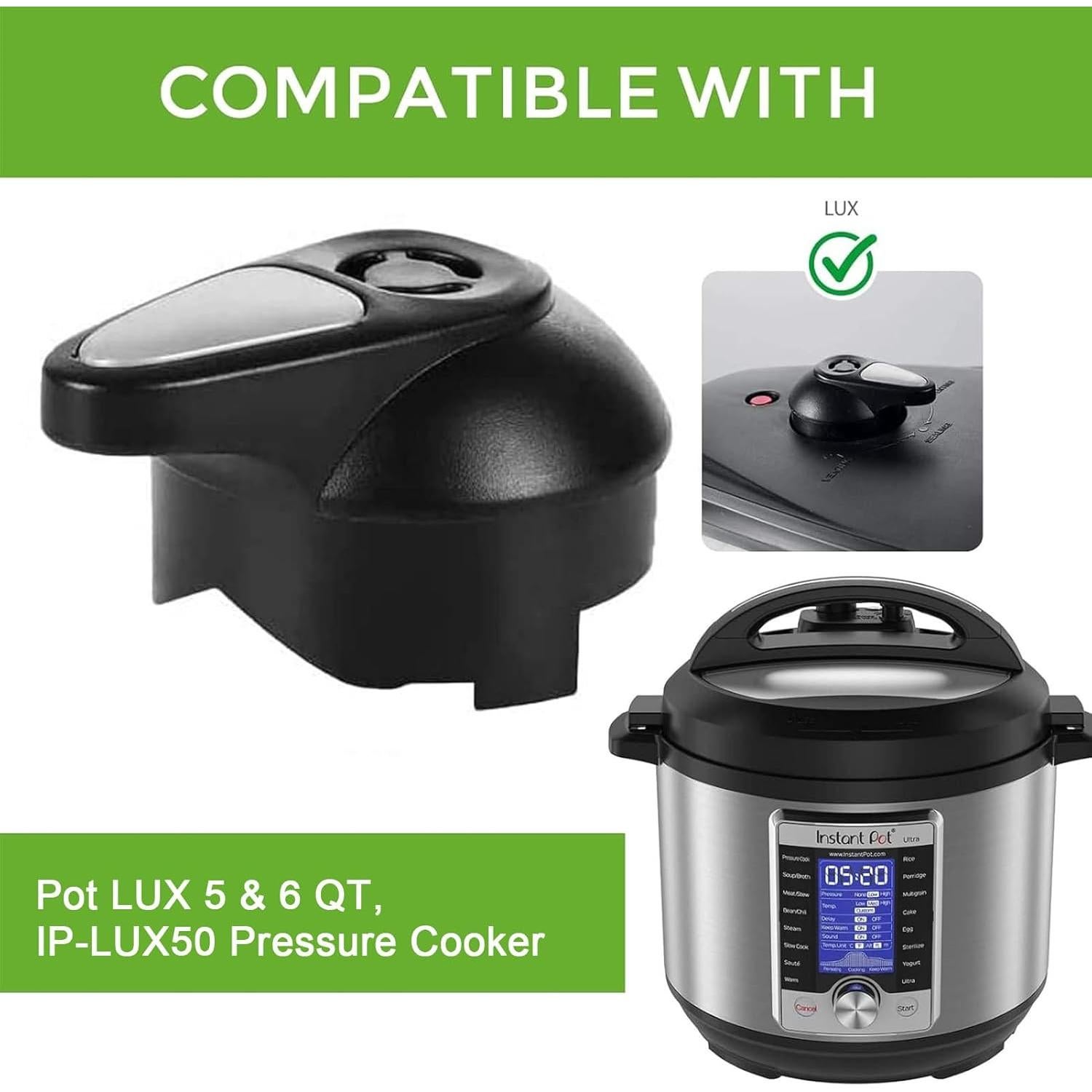 Válvula de liberación de vapor ZuKaYeHome para Instant Pot 6L