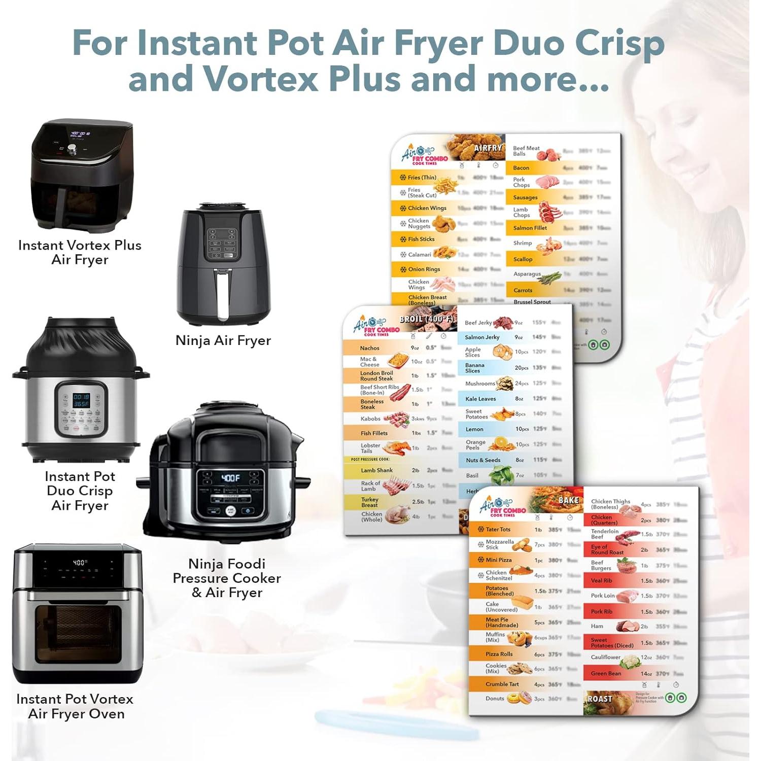 Juego de Hojas Magnéticas Everacc para Freidora de Aire - 3 Unidades