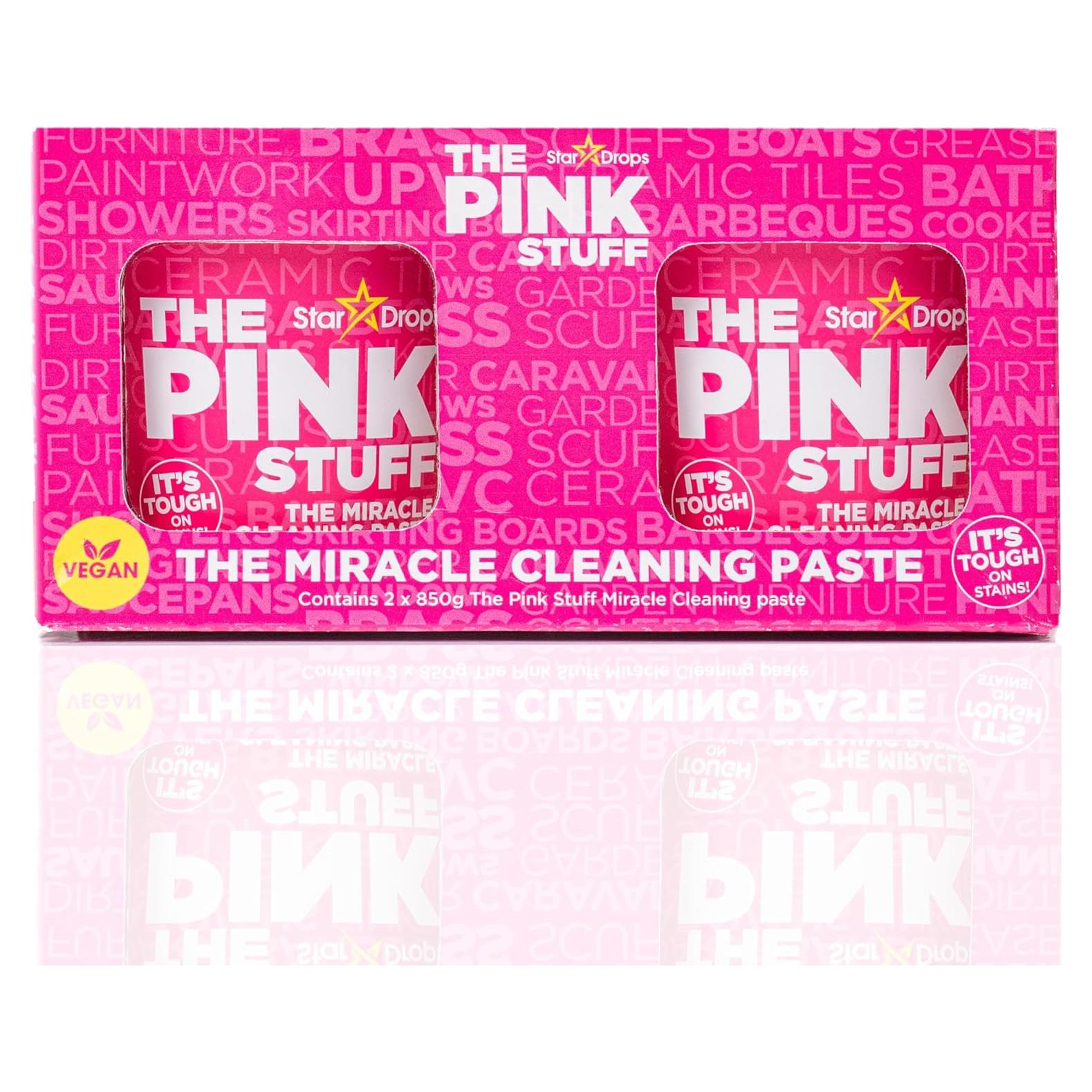 Pasta de Limpieza Rosa Stardrops 850g - Multiusos Sin Rasguños