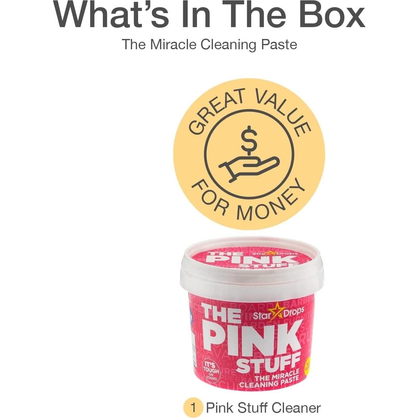 Pasta Limpiadora Multiusos Rosa La Pasta 850g