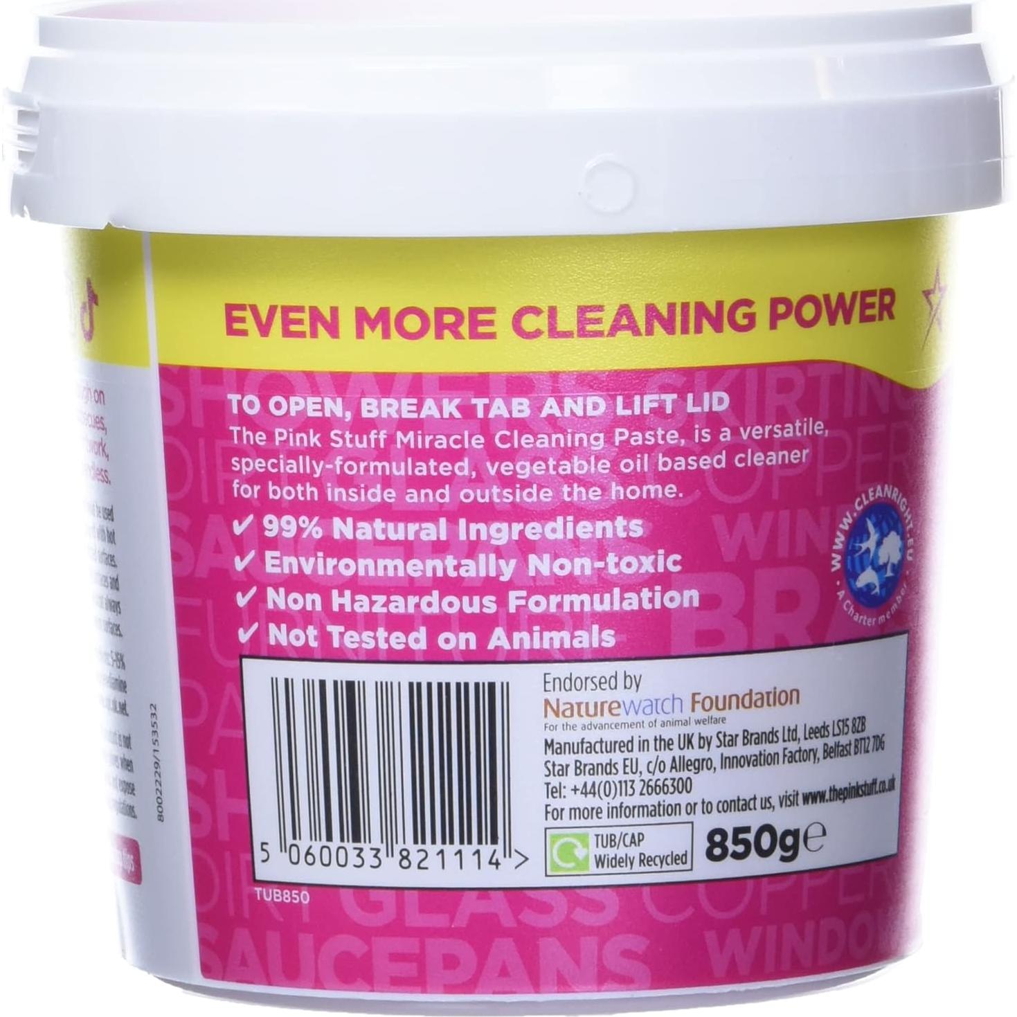 Pasta Limpiadora Rosa Stardrops 850g - Multiusos Vegana