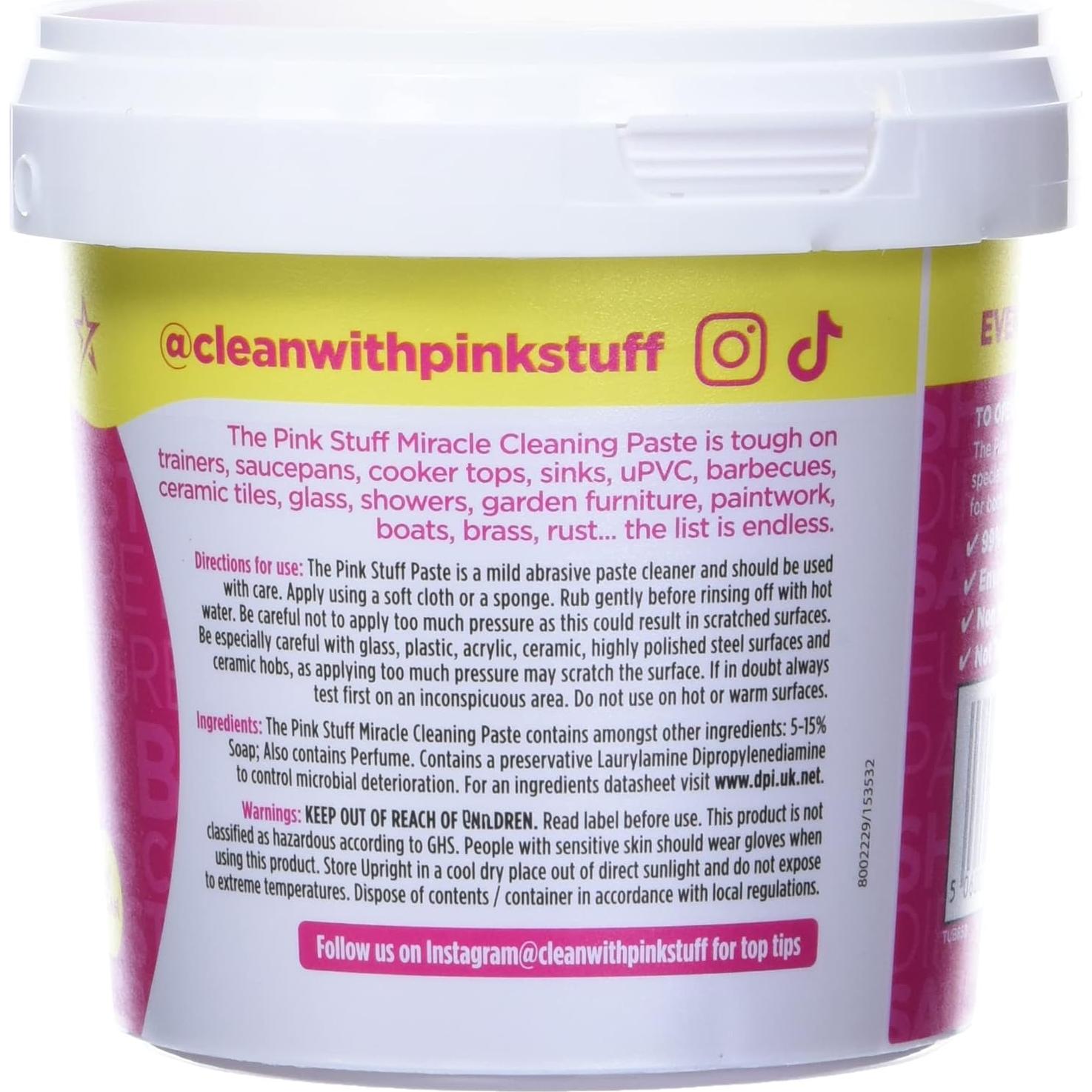 Pasta Limpiadora Rosa Stardrops 850g - Multiusos Vegana