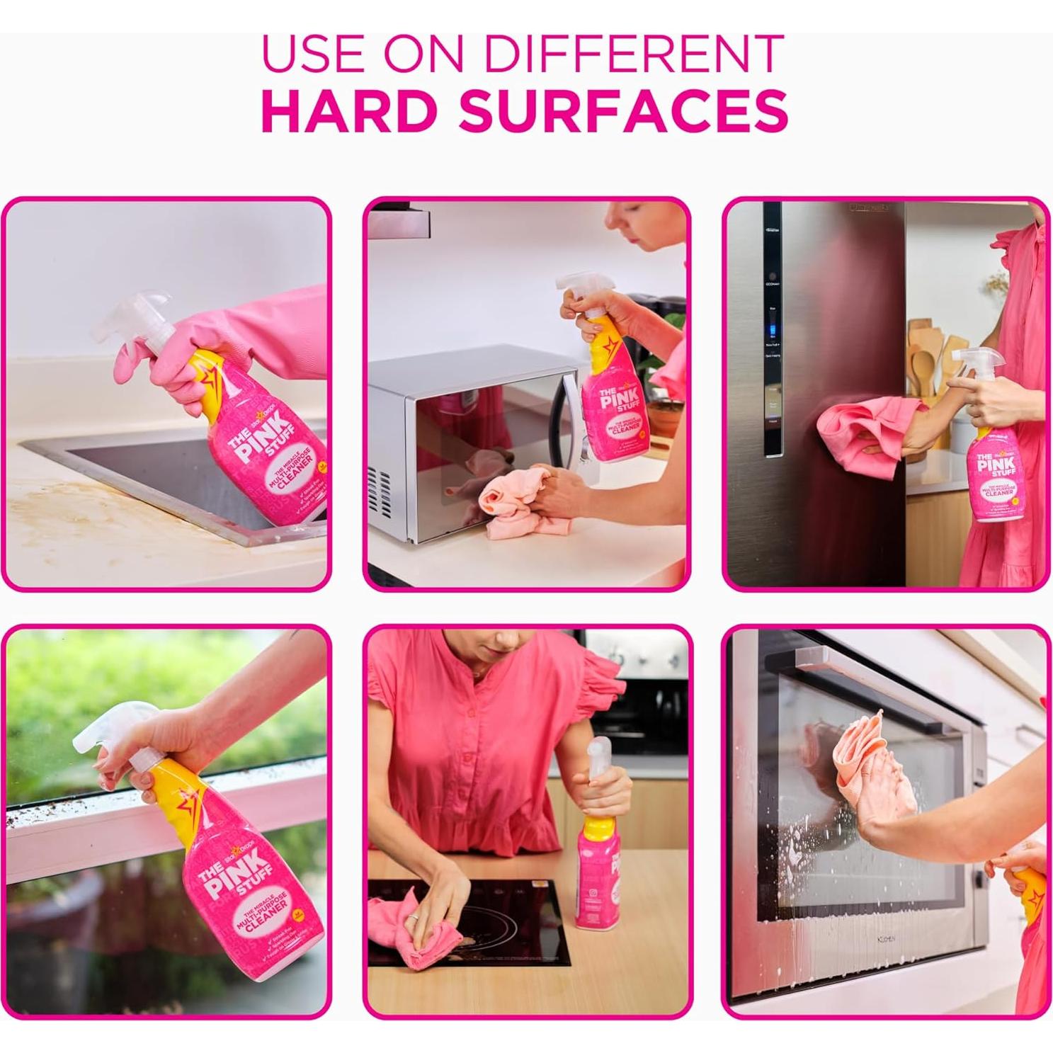 Limpiador Multiusos Stardrops La Cosa Rosa 750ml x3