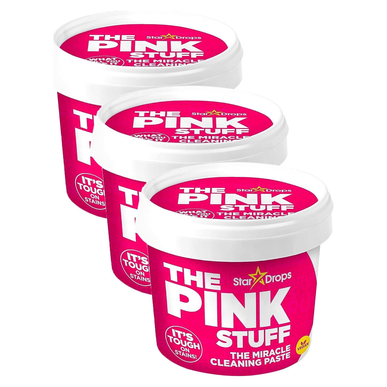 Pasta Limpiadora Stardrops Rosa Multiusos 3 Paquetes 0.90 kg