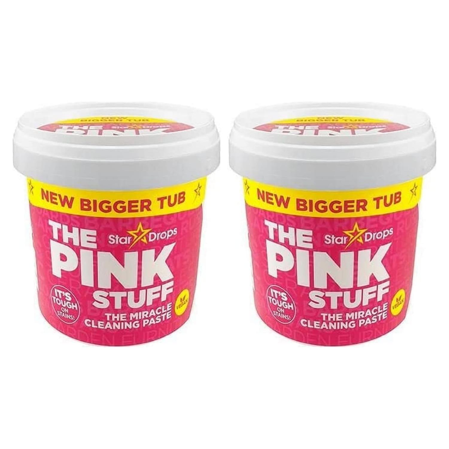 Pasta Milagrosa Rosa Stardrops 850g - Paquete de 2