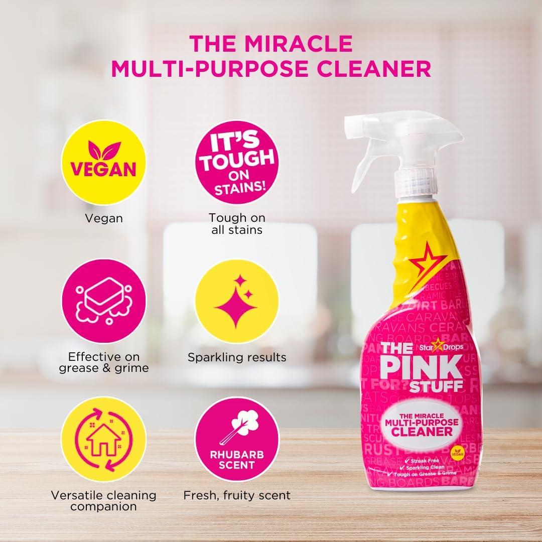 Pasta de Limpieza Rosa Stardrops - Multiusos, Baño y Ventanas