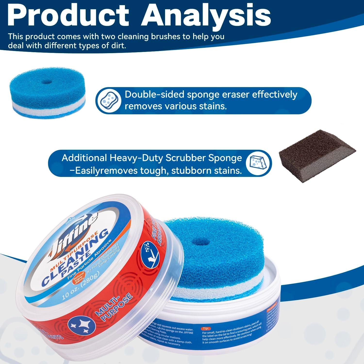 Pasta Limpiadora Multiusos Jiffine para Cooktop 283.5 g