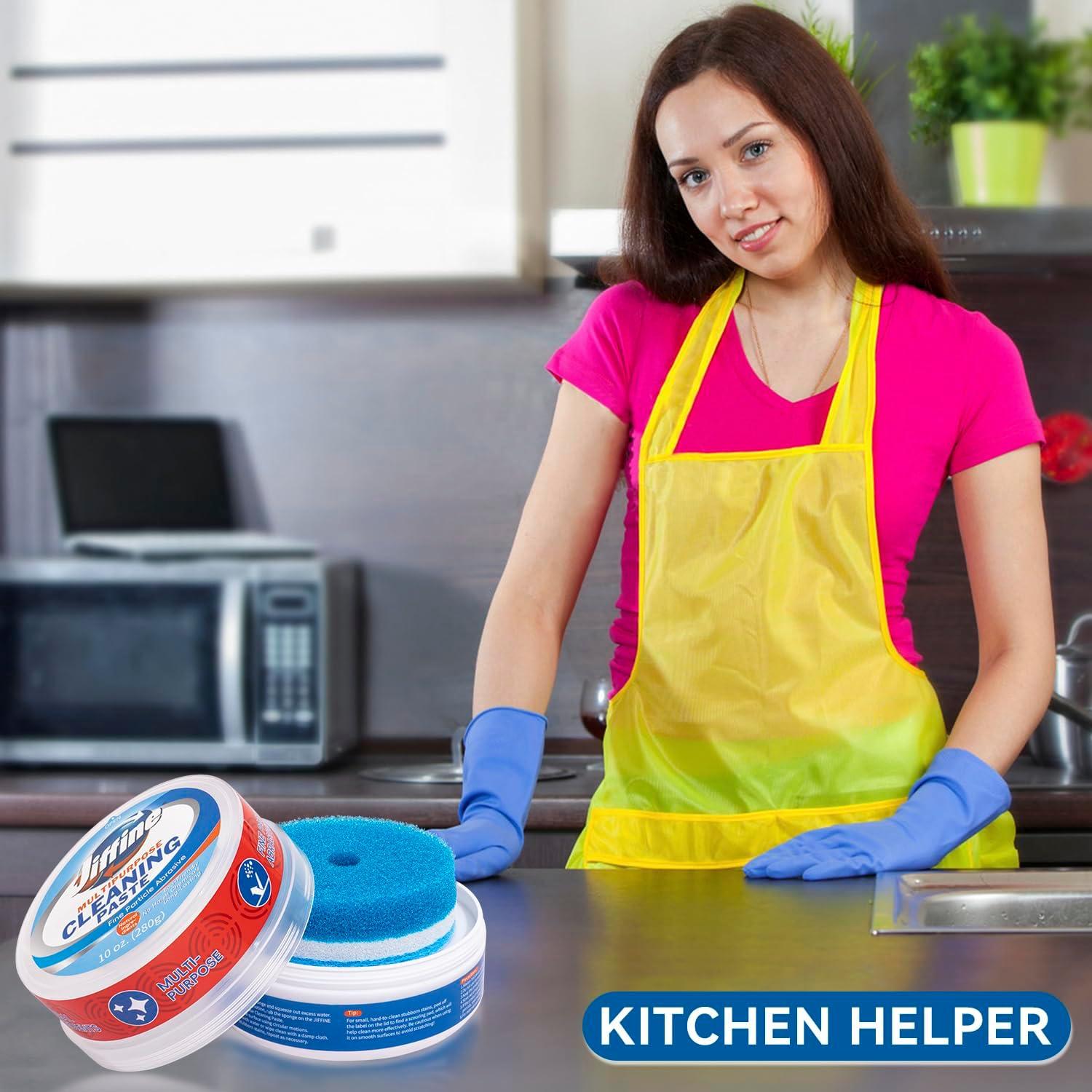 Pasta Limpiadora Multiusos Jiffine para Cooktop 283.5 g