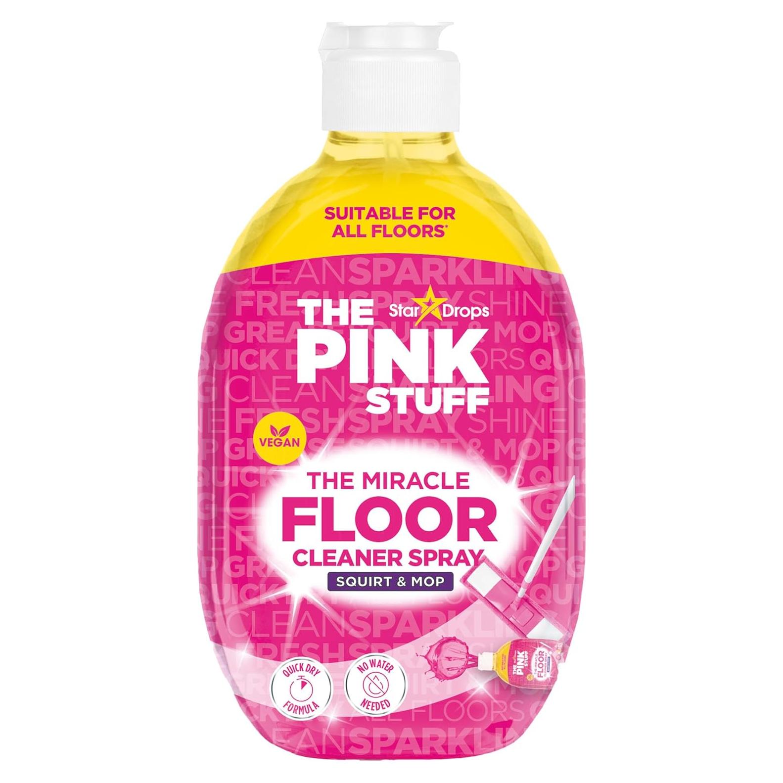 Limpiador de Suelos Stardrops Pink Stuff 739 ml - Spray Rociar y Trapear
