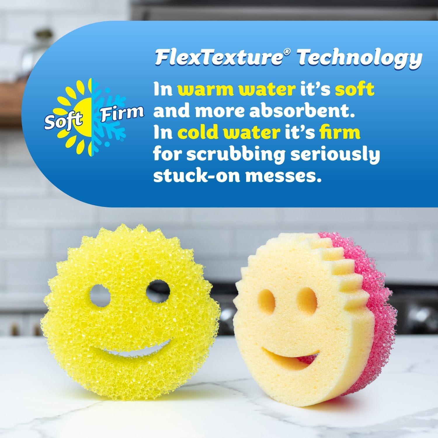 Esponjas de Limpieza Scrub Daddy y Scrub Mommy - 8 Piezas