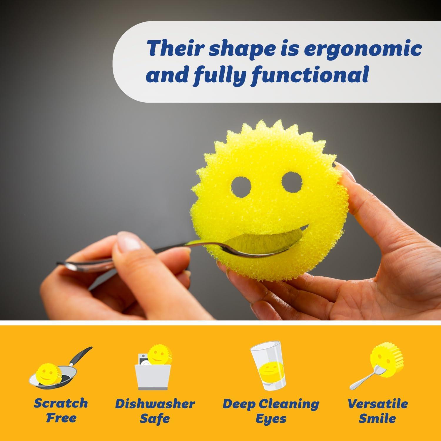 Esponjas de Limpieza Scrub Daddy y Scrub Mommy - 8 Piezas