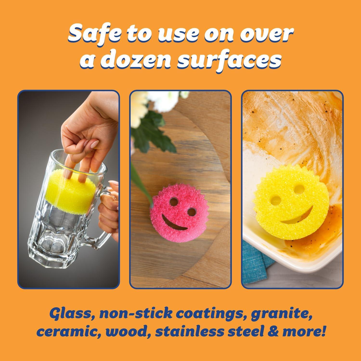 Esponjas de Limpieza Scrub Daddy y Scrub Mommy - 8 Piezas