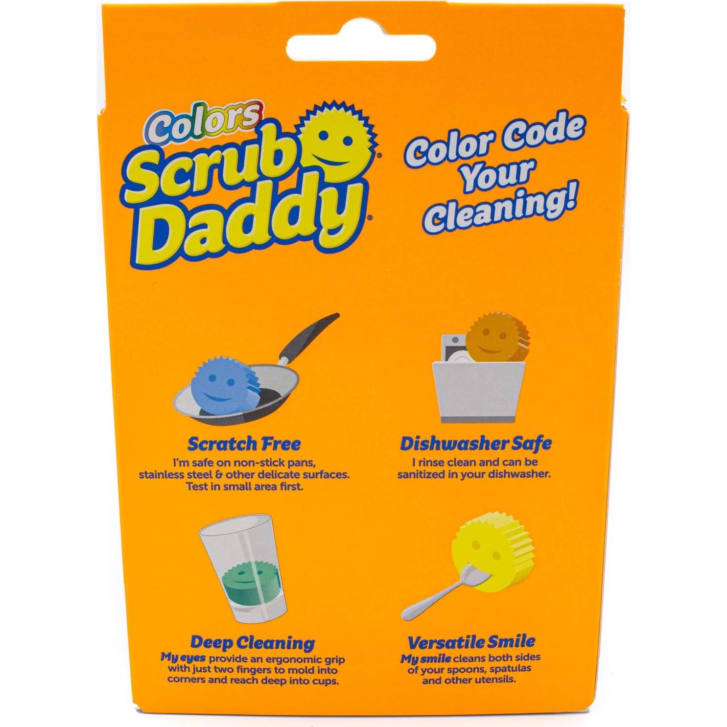 Esponja Scrub Daddy Color 136g - Limpieza Eficaz