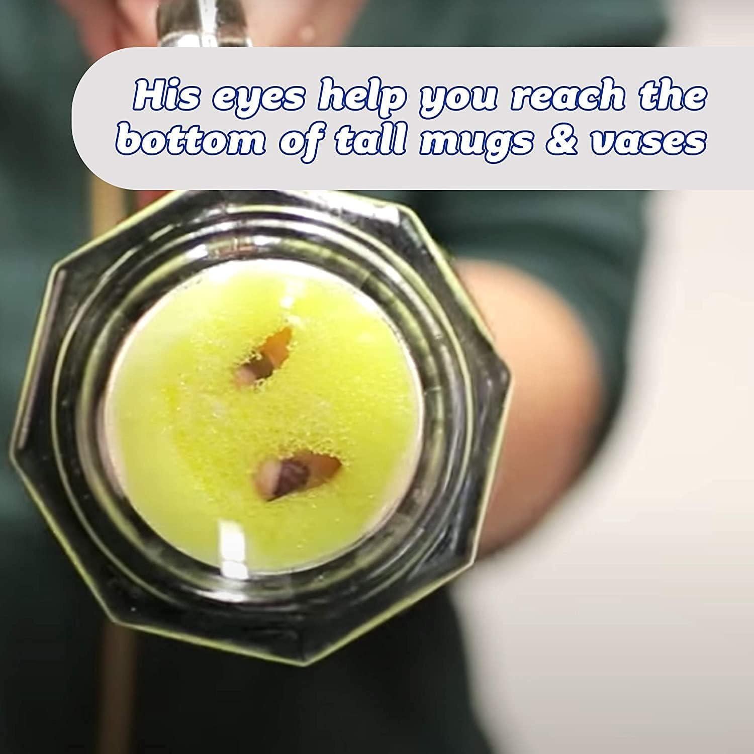 Esponja de Cocina Scrub Daddy - Aroma a Limón - Sin Rayones - Resistente a Olores - 1 Cuenta