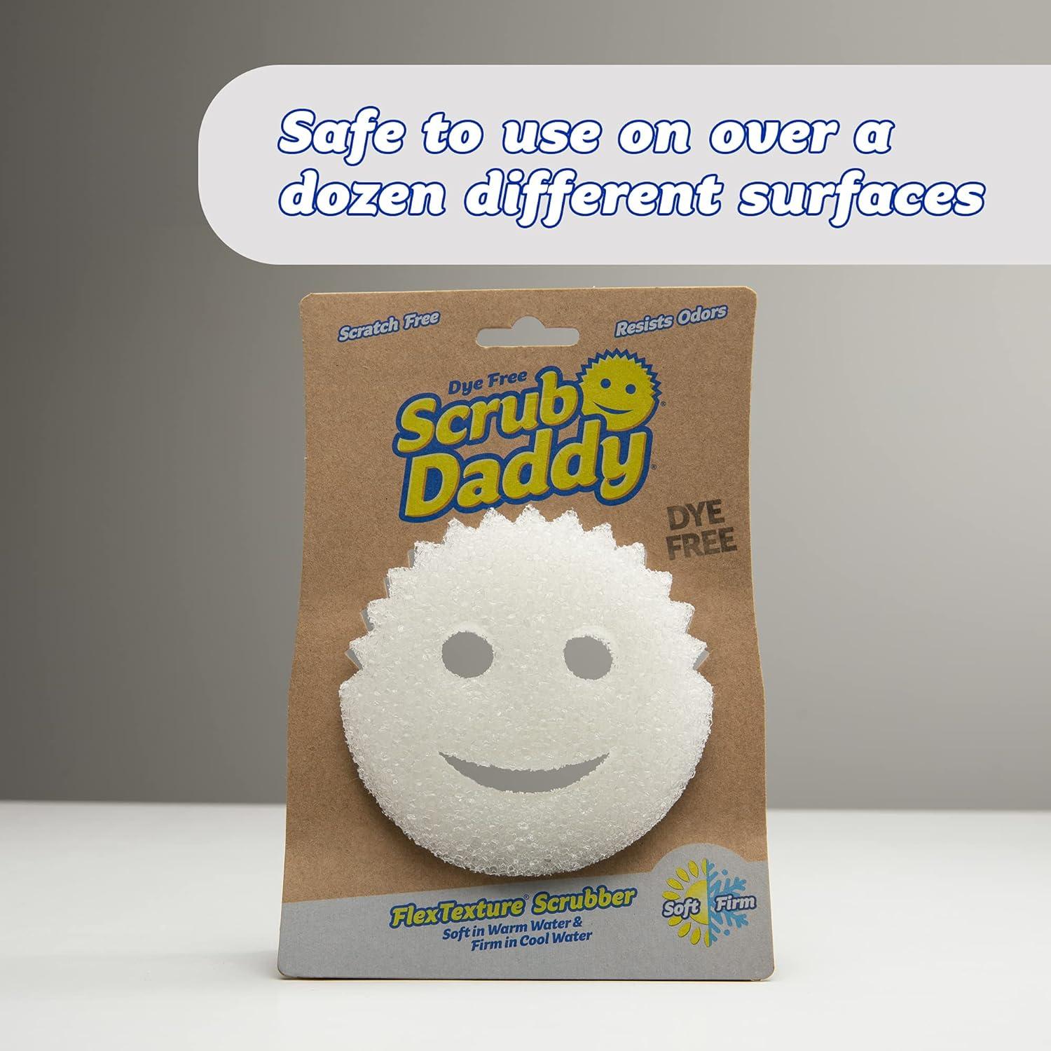 Esponja Scrub Daddy Sin Tinte - Multiuso, Resistente a Olores, 2 Piezas