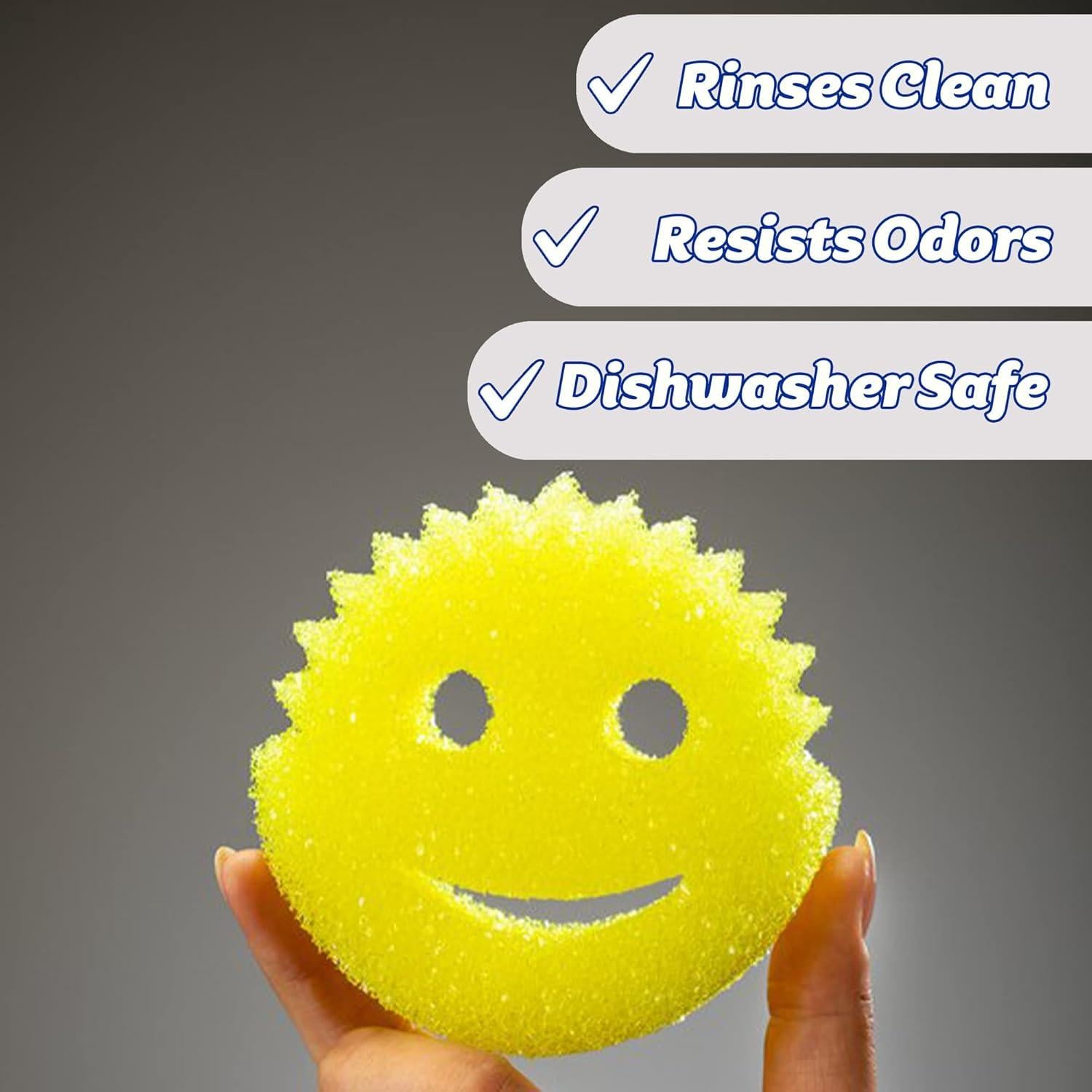 Esponjas de Cocina Scrub Daddy Original - Paquete Doble Amarillo