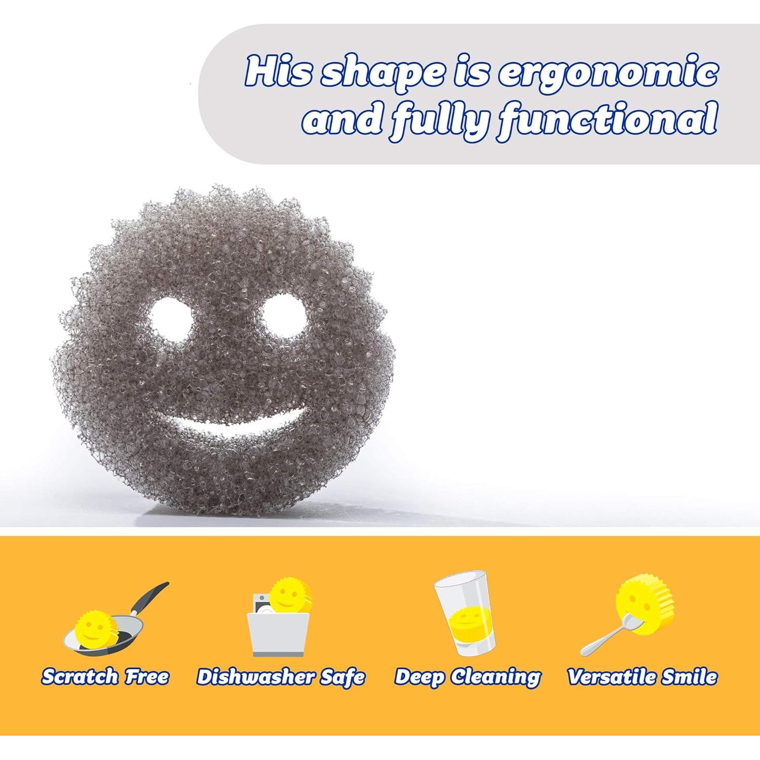 Esponja Limpiadora Scrub Daddy - Resistente a Olores - 3 Piezas