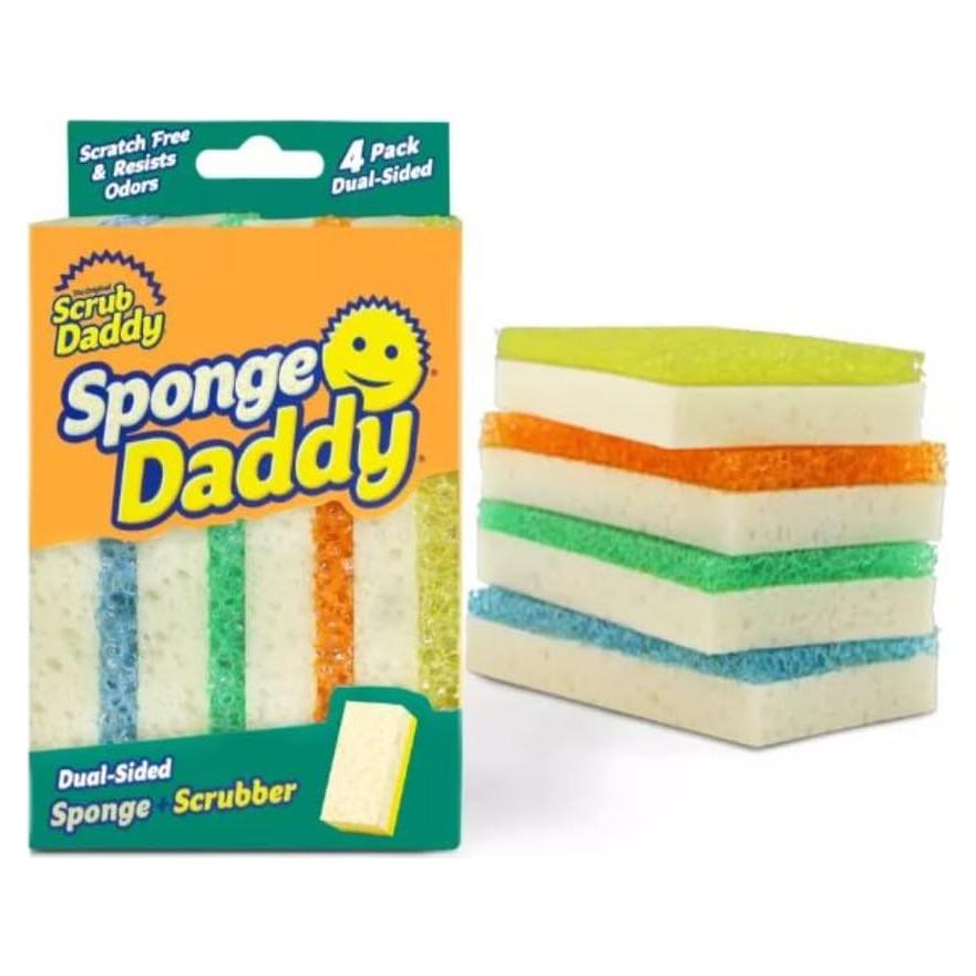 Conjunto de 4 Esponjas Sponge Daddy Duraderas