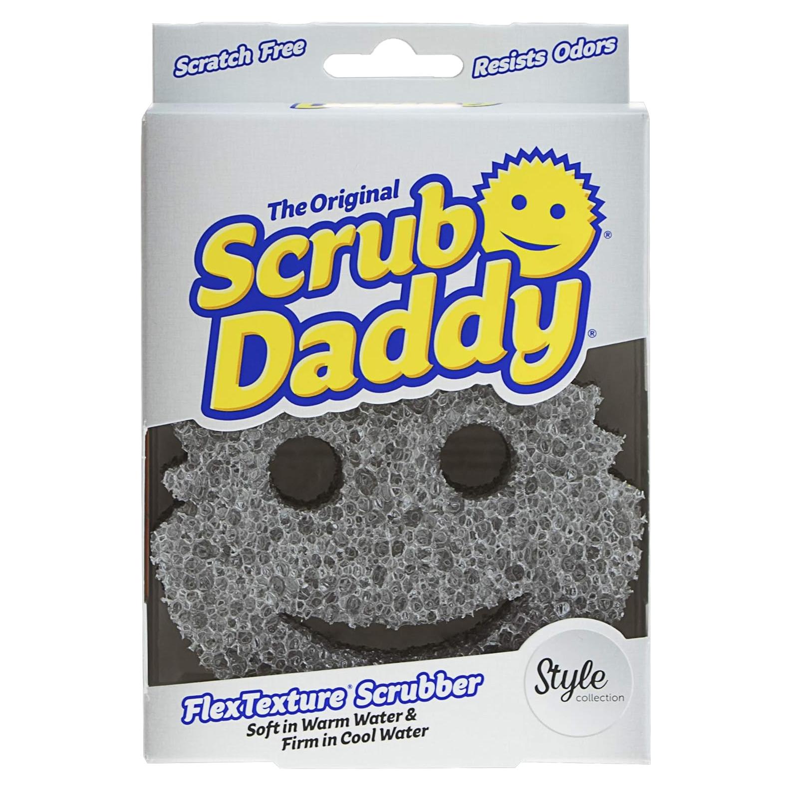Esponja de Cocina Scrub Daddy Gris - Sin Rayones y Resistente a Olores