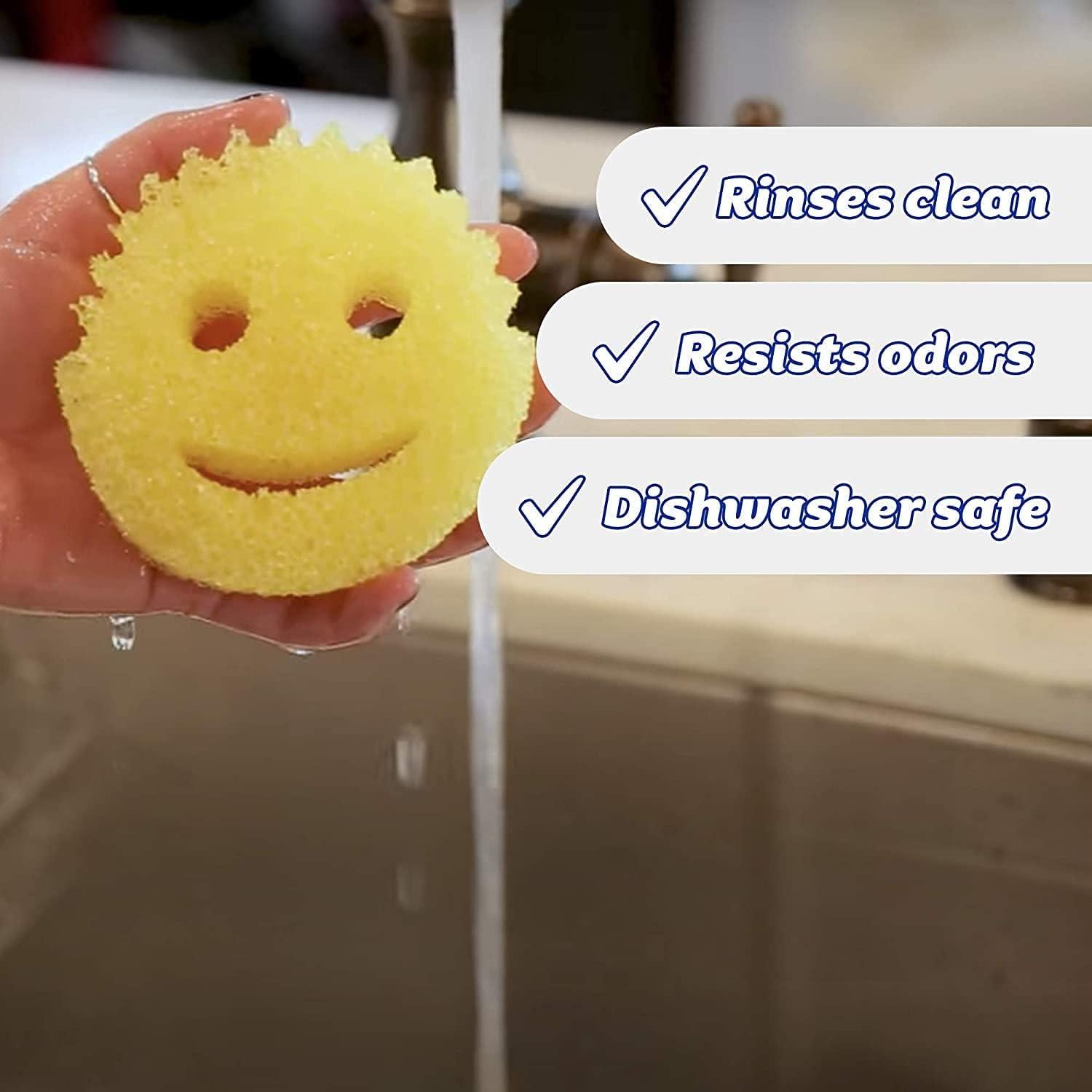 Esponja de Cocina Scrub Daddy Gris - Sin Rayones y Resistente a Olores