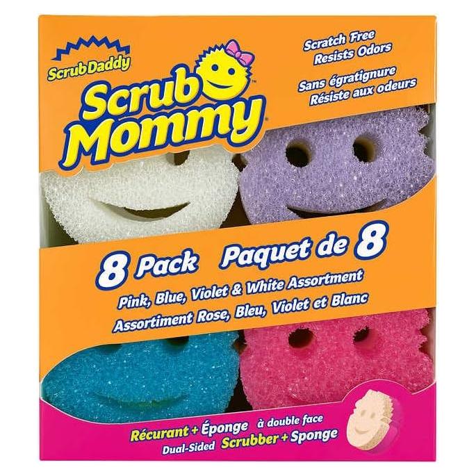 Esponja de Limpieza Scrub Daddy Scrub Mommy - 8 Unidades