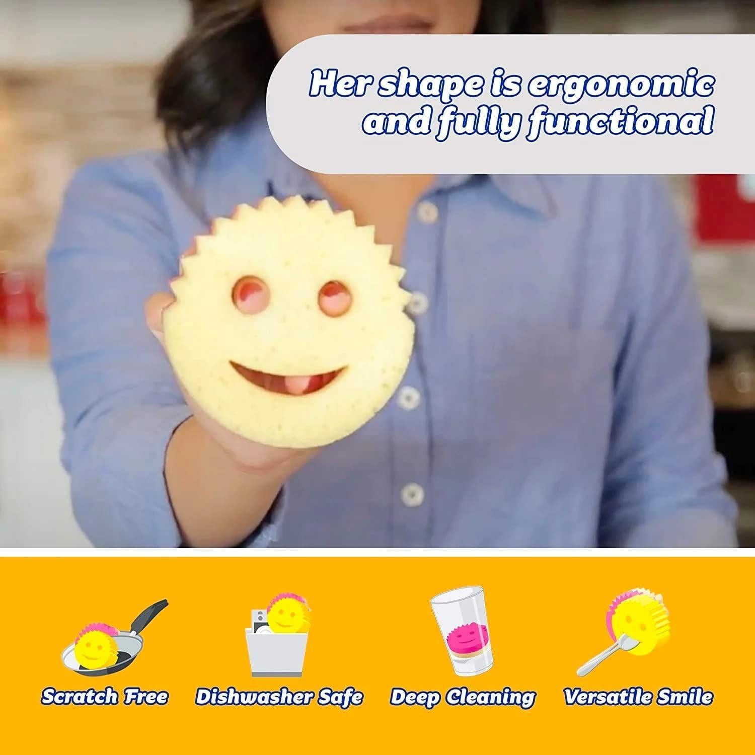 Esponja de Limpieza Scrub Daddy Scrub Mommy - 8 Unidades