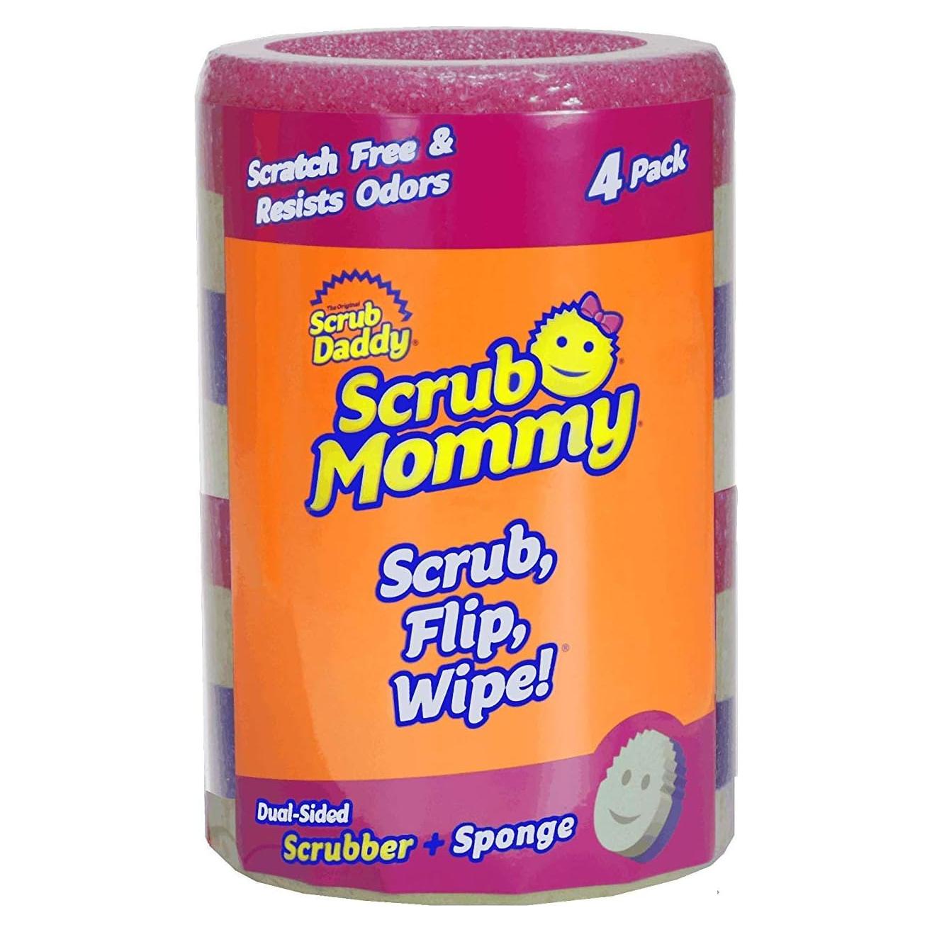 Esponja de Limpieza Scrub Daddy - Doble Cara, 4 Unidades